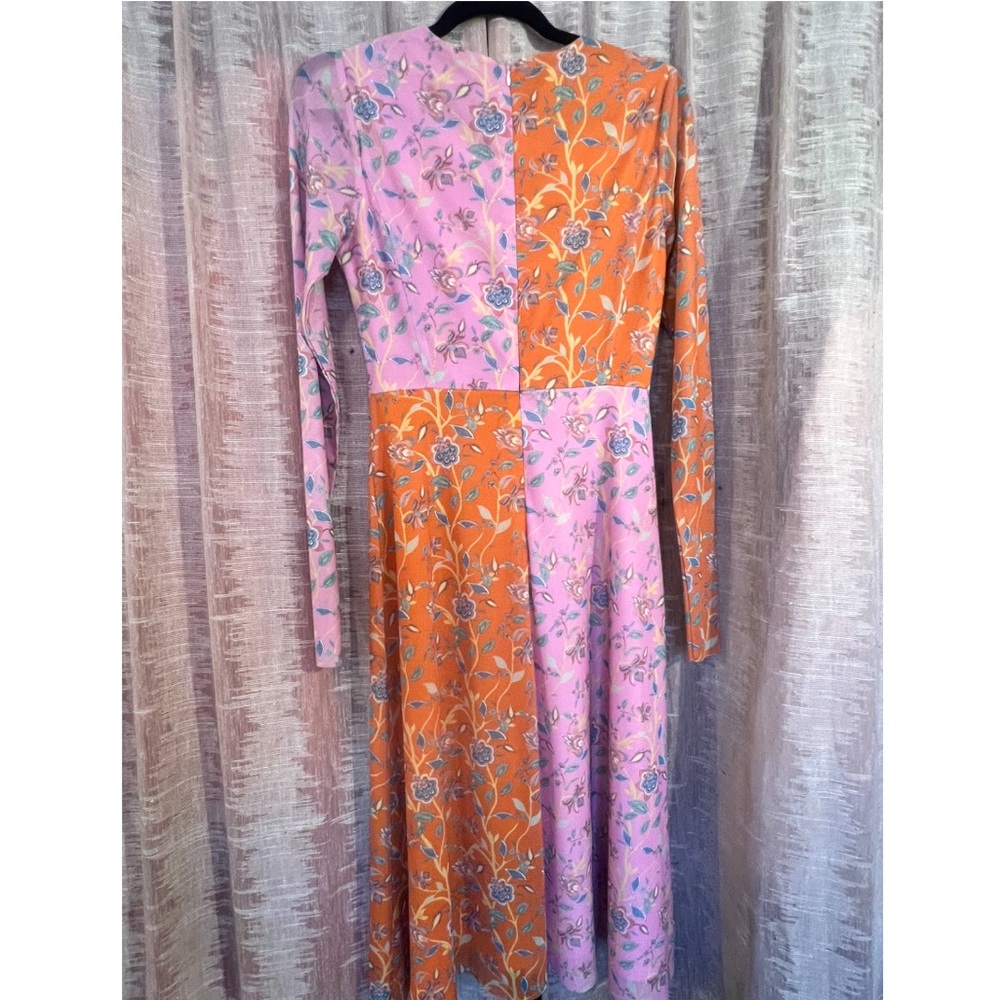 Rachel Antonoff Olivia Long Sleeve Midi Dress, NEW - Picture 5 of 15